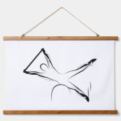 Tapisserie Suspendue Collection d'exercices Pilates (Recto)