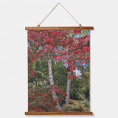 Tapisserie Suspendue Colorful Autumn Leaves and Trees (Recto)