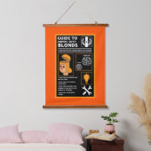 Tapisserie Suspendue Comment Comprendre Les Blondes (Chambre à coucher)