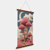 Tapisserie Suspendue Conception d'une maison d'arbres colorée (Angulaire)