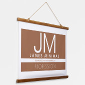 Tapisserie Suspendue Conception professionnelle moderne et minimale | B (Angulaire)