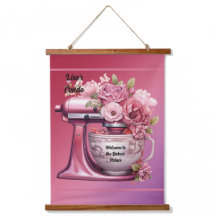 Condo Bienvenue Baker's Palace Pink Throw Pillow