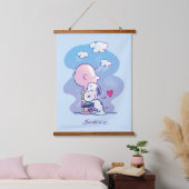 Tapisserie Suspendue Confort et sécurité | Charlie & Snoopy Hug (Chambre à coucher)