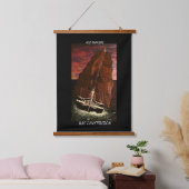 TAPISSERIE SUSPENDUE CONSTITUTION DES ÉTATS-UNIS / ANCIENNE FER (Chambre à coucher)