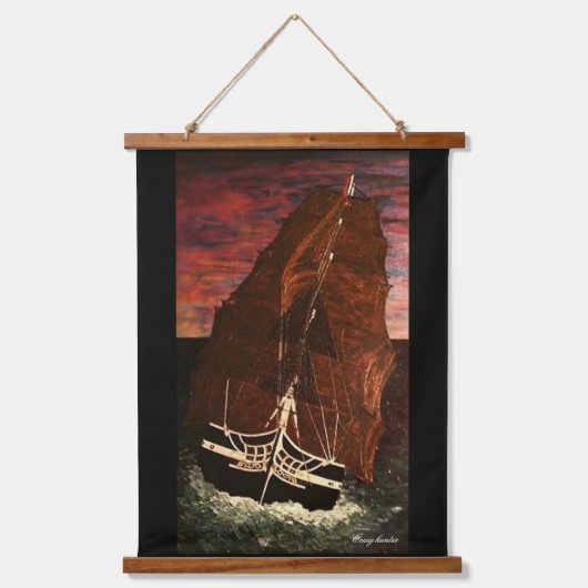 Tapisserie Suspendue CONSTITUTION Uss (Recto)