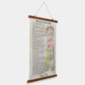 Tapisserie Suspendue Conte de Peter Rabbit par Beatrix Potter (Angulaire)
