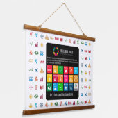 Tapisserie Suspendue Contexte de l'événement ODD Wall Art pour les sall (Angulaire)