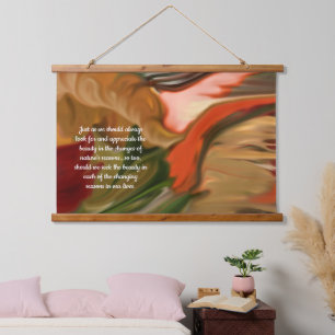 Tapisserie Suspendue Cornucopia Art Abstrait