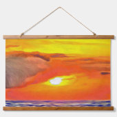 Tapisserie Suspendue Coucher de soleil 2443 (Devant)