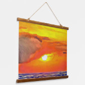 Tapisserie Suspendue Coucher de soleil 2443 (Angulaire)