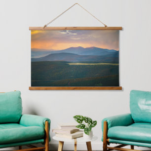 Tapisserie Suspendue Coucher de soleil sur Angel Fire, Nouveau-Mexique