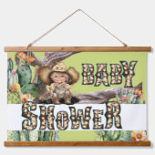 Tapisserie Suspendue Couleur do-it-yourself baby shower occidental (ver (Devant)