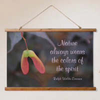 Couleurs de l'Esprit Citation d'Emerson Photograph
