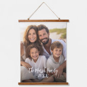 Tapisserie Suspendue Couverture complète de la photo verticale - Texte (Recto)