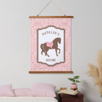 Cowgirl rose | Silhouette du cheval | Panneau Cham