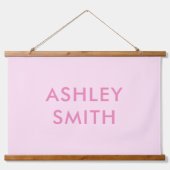 Tapisserie Suspendue Créer Votre Propre Nom Personnalisé (Devant)