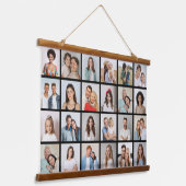 Tapisserie Suspendue Créez votre propre 24 photo Collage couleur modifi (Angulaire)