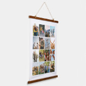 Tapisserie Suspendue Créez votre propre collection photo personnalisée (Angulaire)