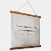 Tapisserie Suspendue Créez votre propre devis (Angulaire)