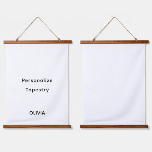 Tapisserie Suspendue Créez votre propre promotion de marque simple