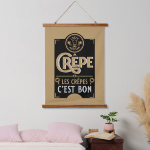 Tapisserie Suspendue Crepes françaises
