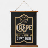 Tapisserie Suspendue Crepes françaises (Recto)