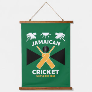 Tapisserie Suspendue Cricket jamaïcain