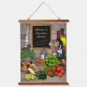 Tapisserie Suspendue Cuisine (personnalisable) (Recto)