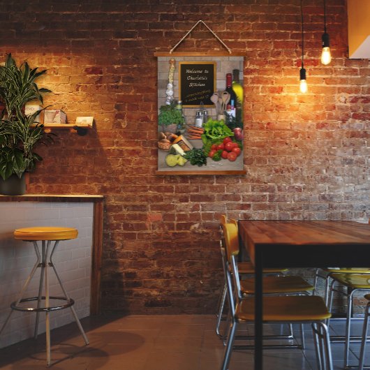 Tapisserie Suspendue Cuisine (personnalisable)