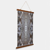 Tapisserie Suspendue Curly Birch Bark Tree Rustic (Angulaire)