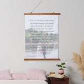 Tapisserie Suspendue Customisé Anniversaire photo Mariage & Vows (Chambre à coucher)