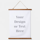 Tapisserie Suspendue Customizable Your Design or Text Here Personalized (Recto)