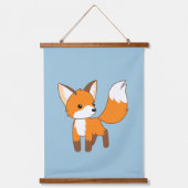 Tapisserie Suspendue Cute Little Fox (Recto)