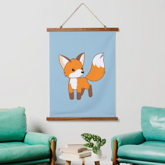 Tapisserie Suspendue Cute Little Fox (Salon)