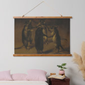 Tapisserie Suspendue Dancing Rats, par Ferdinand Kessel (Chambre à coucher)