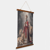 Tapisserie Suspendue Daniel in the lion`s den Greeting card 2 (Angulaire)