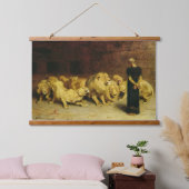 Tapisserie Suspendue Daniel in the Lions' Den, 1872 par Briton Riviere (Chambre à coucher)