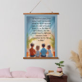 Tapisserie Suspendue Dans cent ans (Chambre à coucher)