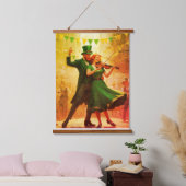 Tapisserie Suspendue Danse de la Saint-Patrick (Chambre à coucher)