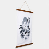 Tapisserie Suspendue "Danse de la Sandhill" (Angulaire)