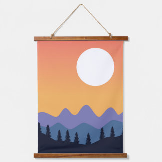 Tapisserie Suspendue De beaux paysages