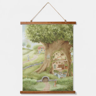 Tapisserie Suspendue Décor de nurserie de chambre d'enfants fantaisiste
