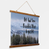 Tapisserie Suspendue Découvrez la sérénité (Angulaire)