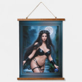 Tapisserie Suspendue Déesse Fée Des Ruines Anciennes De L'Antinée (Recto)