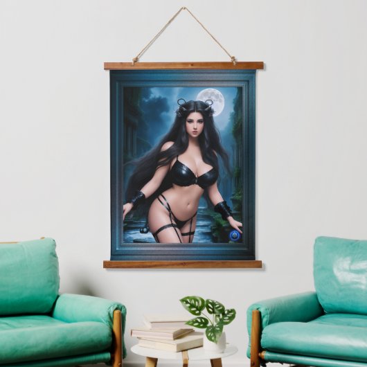 Tapisserie Suspendue Déesse Fée Des Ruines Anciennes De L'Antinée (Salon)