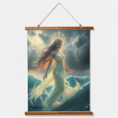 Tapisserie Suspendue Déesses de l'eau et tempêtes Trinity (Recto)