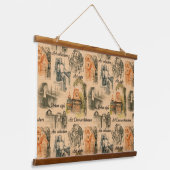 Tapisserie Suspendue demeures modernes (Angulaire)