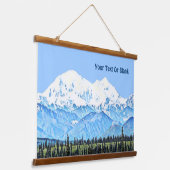Tapisserie Suspendue Denali (Mt. McKinley) (Angulaire)