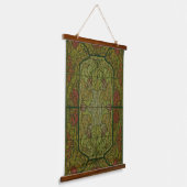Tapisserie Suspendue Design d'art floral en verre (Angulaire)