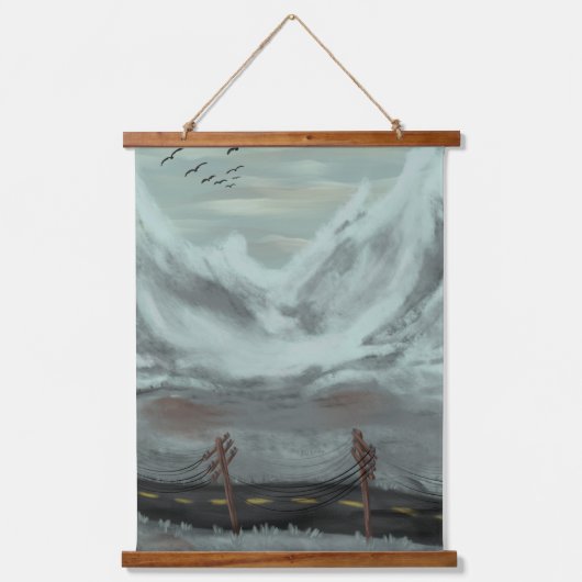 Tapisserie Suspendue Désoler la route (Recto)